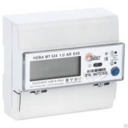 Фото №0 НЕВА 324 OS26 Счетчик 5-60А 3-фазный многотарифный