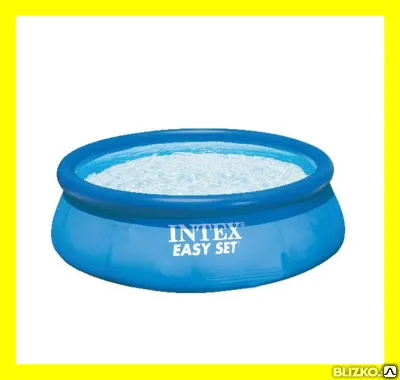 Фото №0 Бассейн надувной Intex EasySet, 2,44х0,76 м (28110)