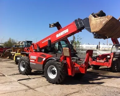 фото Аренда телескопического погрузчика Manitou МT 1740