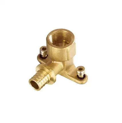 Фото №0 Угол с креплением аксиальный (водорозетка) 16 х 1/2" в.р. TIM