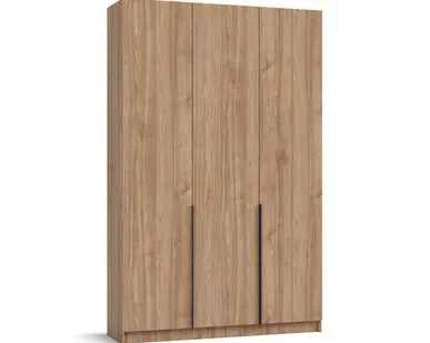 фото Босс Стандарт 135*220 шкаф распашной 3Д + ящики Орех Селект