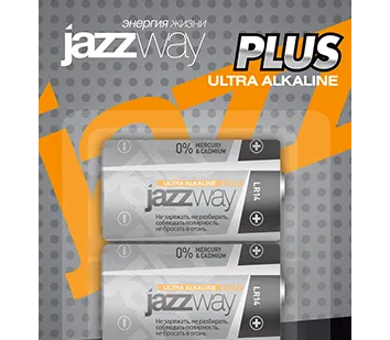 фото Элемент питания LR20 JAZZway Ultra PLUS BL-2