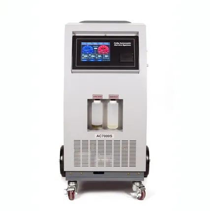 Фото №1 Установка для заправки автокондиционеров GrunBaum AC7000S