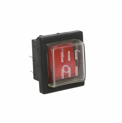 Фото №0 Выключатель сетевой универсальный 4 контакта 16A, с защитой