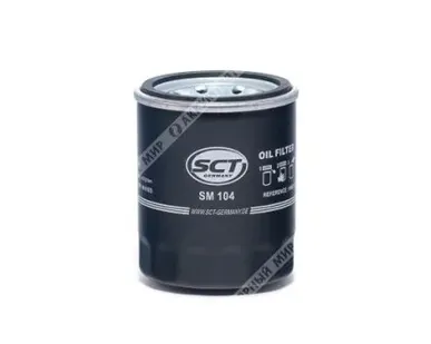 фото Фильтр масляный SCT SM104 (W610/3, GB-1072, LC-414) MITSUBISHI / HAVAL / JAC