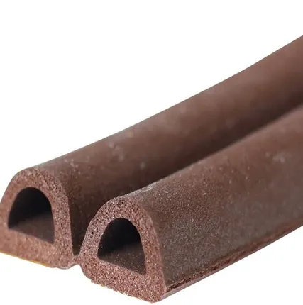 Фото №0 Уплотнитель SILA Уплотнитель резиновый SILA D-профиль 6 м коричневый