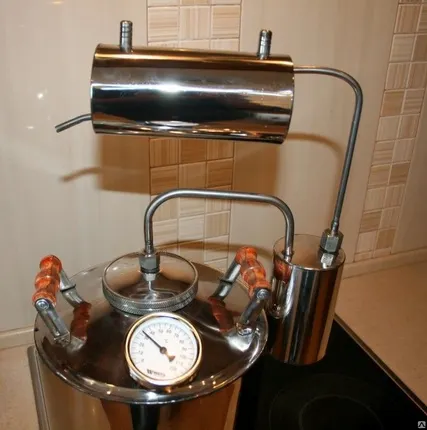 Фото №0 Самогонный аппарат Магарыч Премиум 12л БГ+сухопарник+термометр