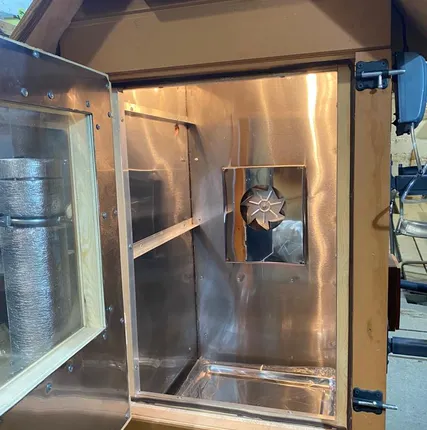 Фото №0 Коптильня горячего и холодного копчения