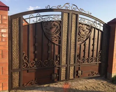 фото Кованые ворота