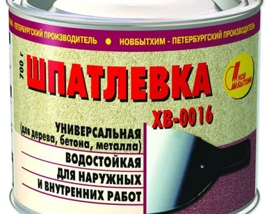 фото Новбытхим Шпатлевка ХВ-0016 банка 0,7кг