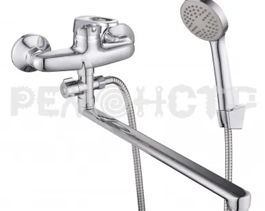 фото Смеситель для ванной 497 силумин BBO-3024S-35L-32, d35 Lucky Tap, 1/10 П