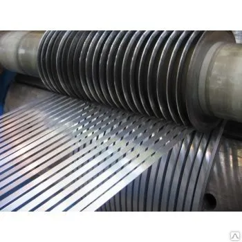 Фото №0 Штрипс под фальц окрашенный оцинк. толщ.0,5 мм, шир. 0,625м, м2