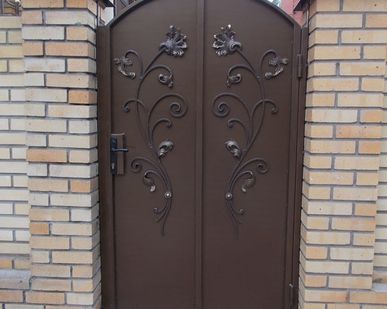 фото Калитка кованная