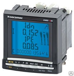 фото Многофункциональный анализатор сети с RCM 2 вых DIRIS A80