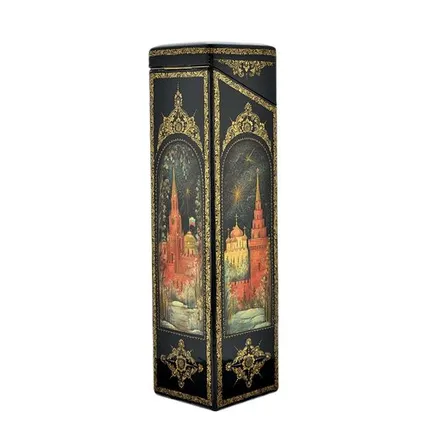 Фото №0 Футляр для бутылки (бар) «Москва» 0,7 л. Палех