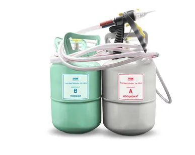 фото Tytan Professional THERMOSPRAY / Титан Профешенл ТЕРМОСПРЕЙ Теплоизоляция напыляемая двухкомпонентная полиуретановая 2K PRO 20