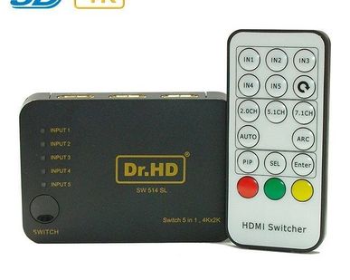 фото HDMI переключатель 5x1 / Dr.HD SW 514 SL