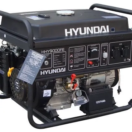 Фото №0 Бензиновая электростанция Hyundai HHY9000FE