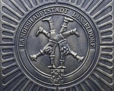 фото Чугунная плитка "Дюссельдорф"