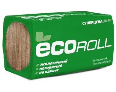 фото Утеплитель KNAUF ECOROLL TS 040 мини 1000*610*50 мм 10 плит