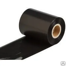 фото Термотрансферная красящая лента (риббон) 60мм х 450м, втулка 1",WAX out