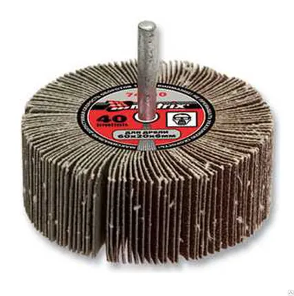 Фото №0 Круг лепестковый шлифовальный 80х40х6  14А Р80