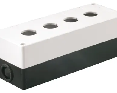 фото Корпус КП105(6) для кнопок 5-6 мест белый IP54 ИЭК