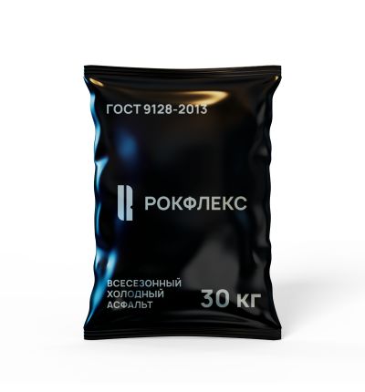 Фото №0 Холодный асфальт ROCKFLEX всесезонный 30кг