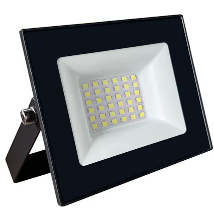 Фото №0 Прожектор светодиодный SFL51-50 2835 SMD, 50W 6500K AC220-240V/50Hz IP65, черный в компактном кор.