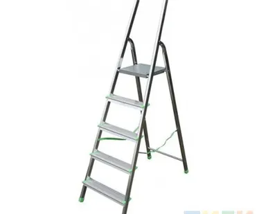 фото Стремянка алюминиевая 5 ступеней БИБЕР /98005/
