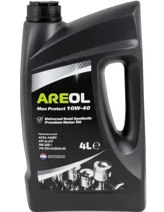 Фото №0 Моторное масло AREOL Max Protect 10W40AR003 10W-40 полусинтетическое 4 л