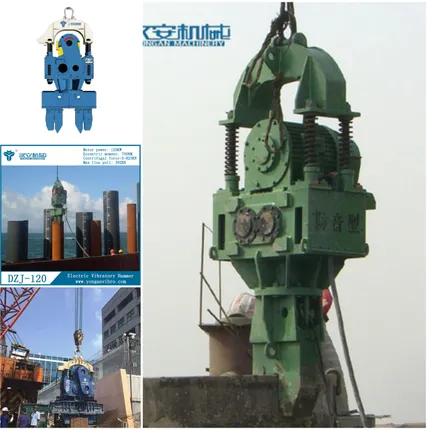 Фото №1 Электрический вибропогружатель DZJ-120