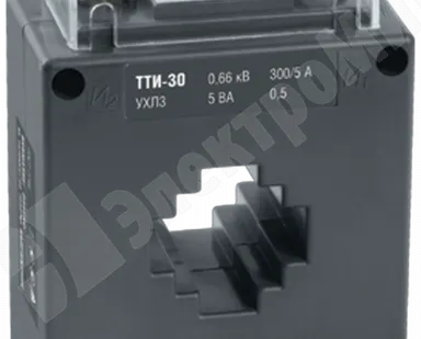 фото Трансформатор тока ТТИ-30 100/5А 5ВА класс 0,5S IEK ITT20-3-05-0100 IEK (ИЭК)