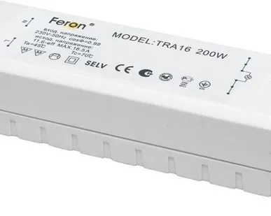 фото Трансформатор электронный 60w 12v с защитой