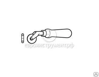 фото Латунный прикаточный ролик Leister, на подшипниках