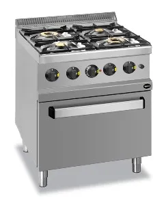 фото Плита 4 конфорочн.700 сер. Apach APRG-77FE