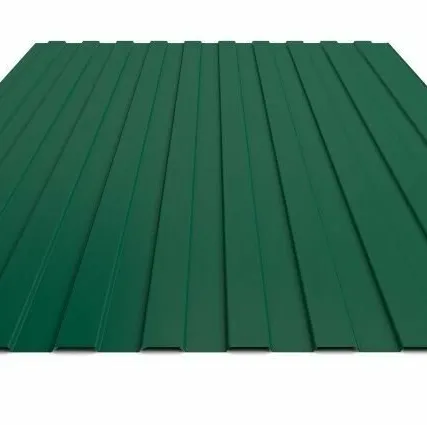 Фото №0 Профнастил C8 с полимерным покрытием Ral 6005 t=0,4 мм 1,8 м в наличии