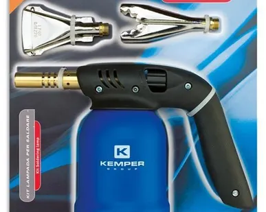 фото Лампа паяльная KEMPER 2018 kit в комплекте с двумя насадками