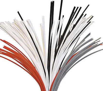 Фото №0 Сварочный пруток ПВХ-Н (твердый) Профиль В Коричневый