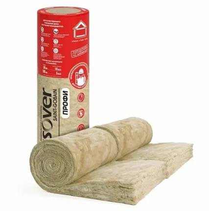 Фото №0 Изовер Профи - 100 (4100*610*100мм) V=0.5 куб.м, S=5 кв.м./4 шт.