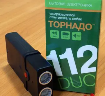 фото Отпугиватель собак ультразвуковой Торнадо-112 DUO