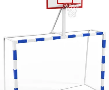 фото Ворота с баскетбольным щитом из фанеры