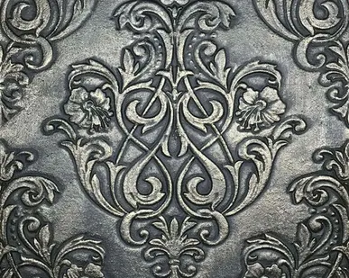 фото Чугунная плитка "Вензель"