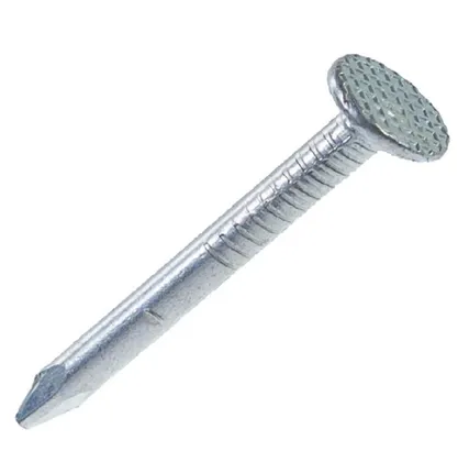 Фото №0 Гвозди кровельные с б/г, оцинкованные 3х25