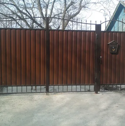 Фото №0 Изготовление Откатных, распашных ворот, калиток