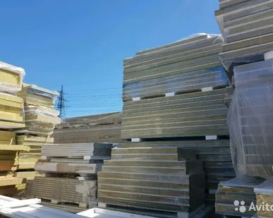 фото Сэндвич панели Минвата 50 мм, 3,55 м