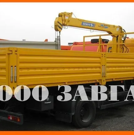 Фото №0 КАМАЗ 4308 с манипулятором Soosan 334
