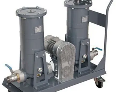 фото FG-300x2 - Мобильная фильтрующая установка с насосом BAG-800 230/400 VAC pump, 50/15 µm c абсорб.