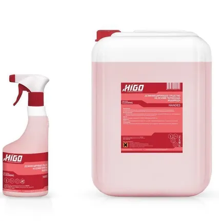 Фото №0 «HANDES»
Дезинфицирующее средство на основе пероксида водорода и надмолочно