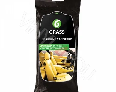 фото Салфетка влажная для кожаного салона